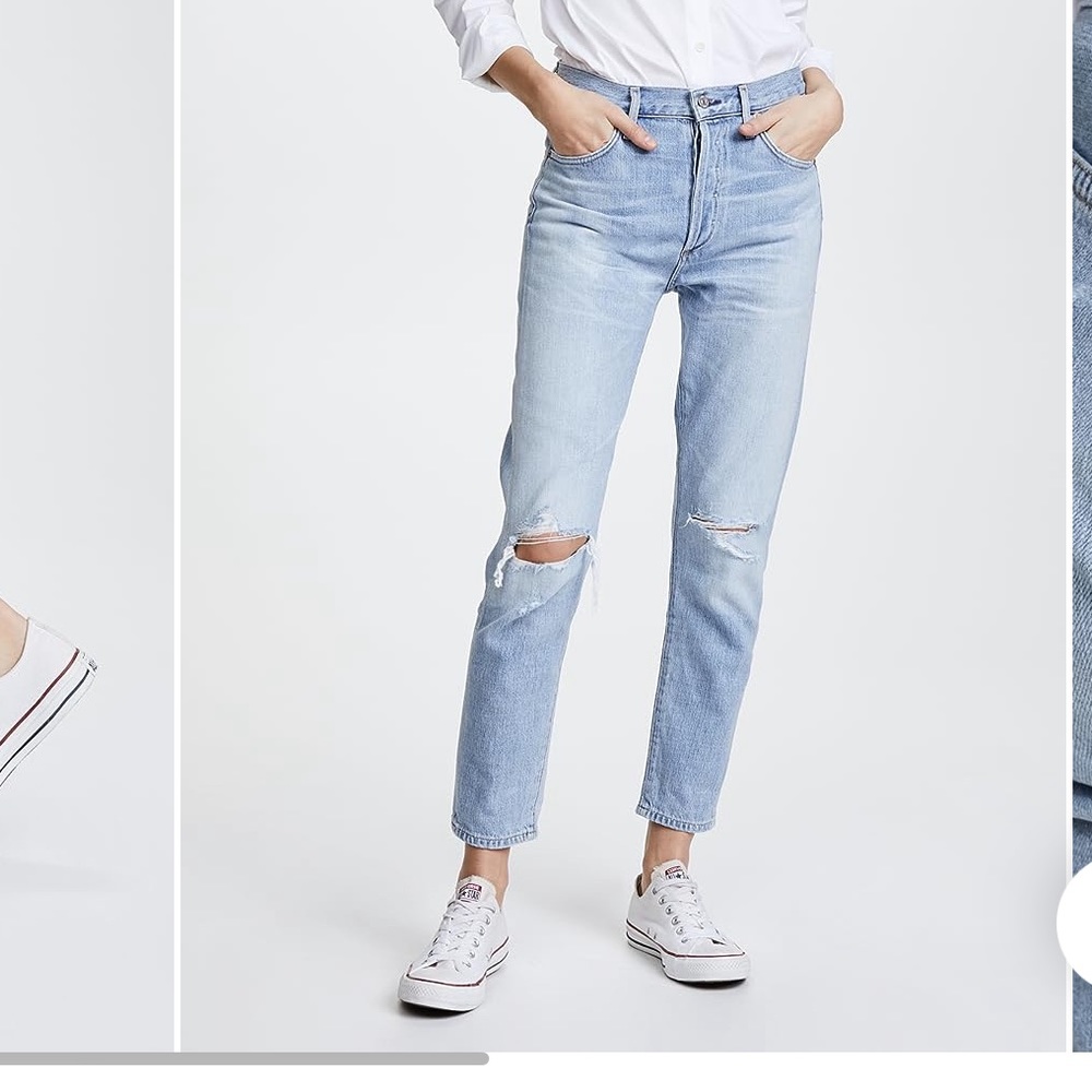 Liya High rise classic fit crop, Citizens of Humanity jeans